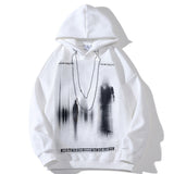 Men Fleece Lined Hoodie Hooded Sweater Men's Winter Clothes Loose Thick Warm Pullover