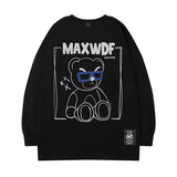 Men Long Sleeve Shirt Autumn and Winter round Neck Long Sleeve T-shirt Men and Women Loose All-Match