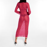 Women Desses Knitted Dress Long Autumn and Winter