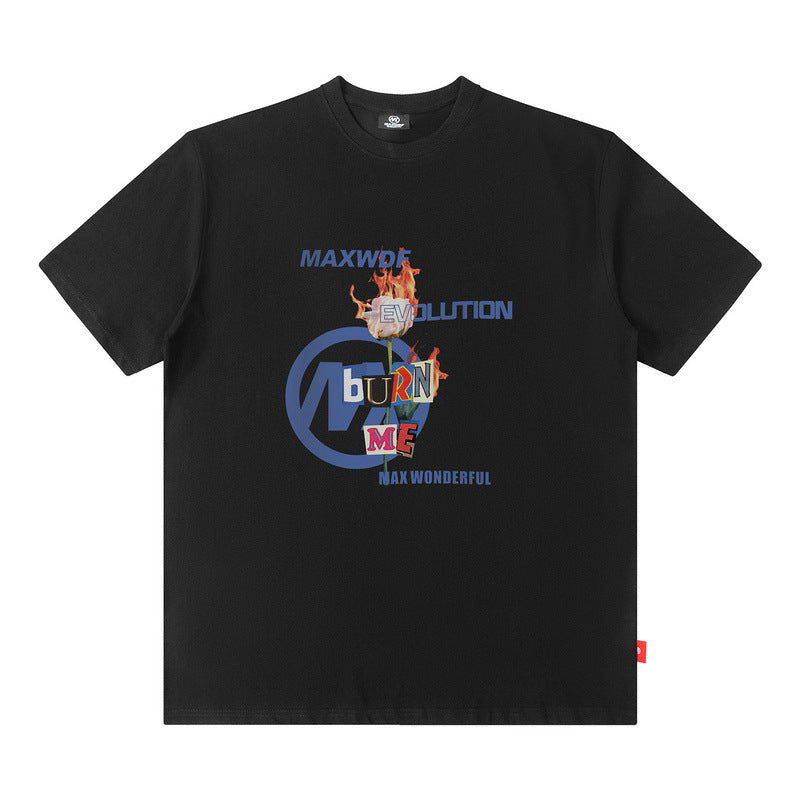 Men T Shirt Short Sleeve T-shirt for Men and Women