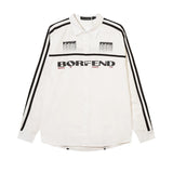 Men's Long Sleeve T Shirt Color Matching Long Sleeve Shirt Men's Letter Printing Personality Shirt Outer Wear