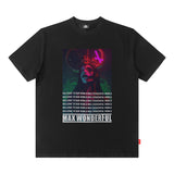 Men T Shirt Printed Short Sleeve T-shirt Men's and Women's Tops