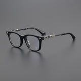 CHH Chrome Hearts Glasses Pure Titanium Temple Punk Wind Myopia Glasses Frame