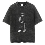 Men Streetwear T Shirt Japanese Harajuku Tshirt Anime