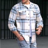 Men Jack Casual Loose Jacket Men's Clothing Print Coat Top