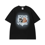 Men's T-shirt Spring and Summer Men's Cartoon Printed Casual Short-Sleeved T-shirt Men's and Women's