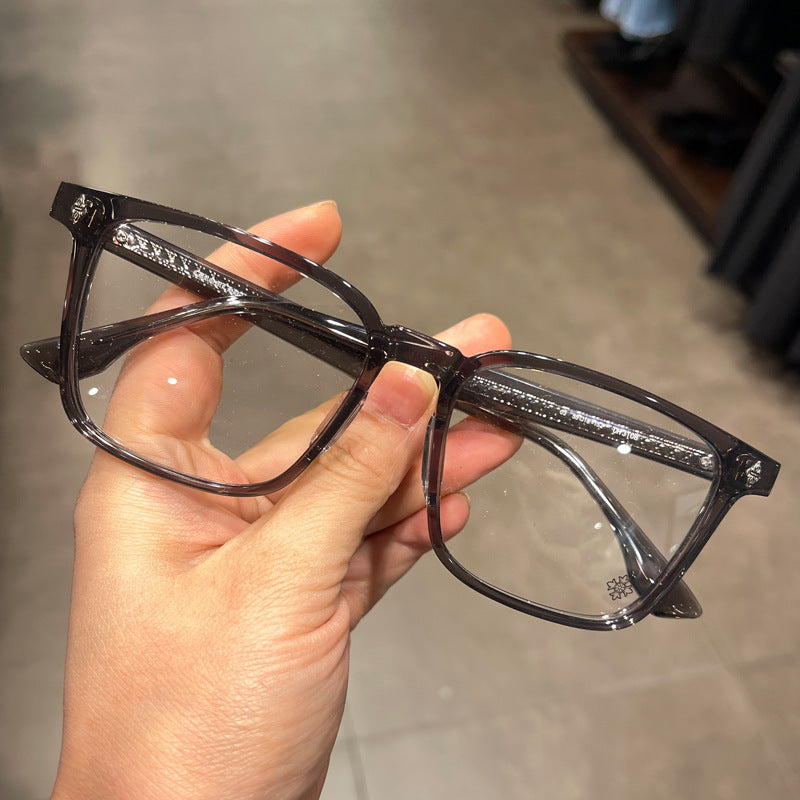 CHH Chrome Hearts Glasses Vintage Fashion Ultra Light Square Line Myopia Eye Frame