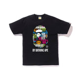 Bathing Ape T Shirt Summer Printed Short-Sleeved T-shirt for Men and Women