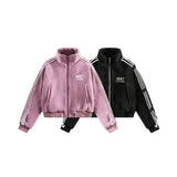 Unisex Jacket Female Winter Lambskin Sports Cotton Jacket