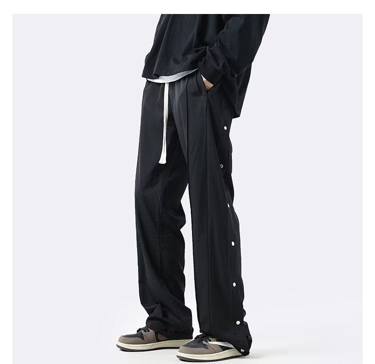 Men Sweatpants Men's Trendy Ins Loose Straight Pants Summer