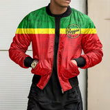 Graffiti Bomber Jacket Men's Autumn and Winter Jacket Men's Jacket