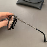 CHH Chrome Hearts Glasses pure titanium ultra-light business retro square versatile myopia frame