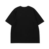 Men T Shirt Vintage Kitten Print Short Sleeve T-shirt Men and Women Ins Couple Vintage