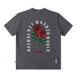 Men's T Shirt Printed Short-Sleeved T-shirt Men's and Women's Loose Style Ins Fashion Brand Loose