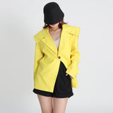 Frankie Shop Hourglass Blazer Fall Baggy Coat