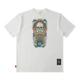 Men T Shirt Retro Street Trendy Loose Leisure All-Matching Couple Short Sleeve T-shirt