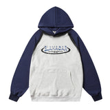 Men Hoodie Airbrush Outline Printed Hoodie