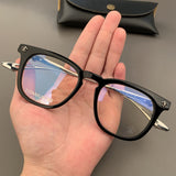 CHH Chrome Hearts Glasses Myopia glasses frame square pure titanium temple