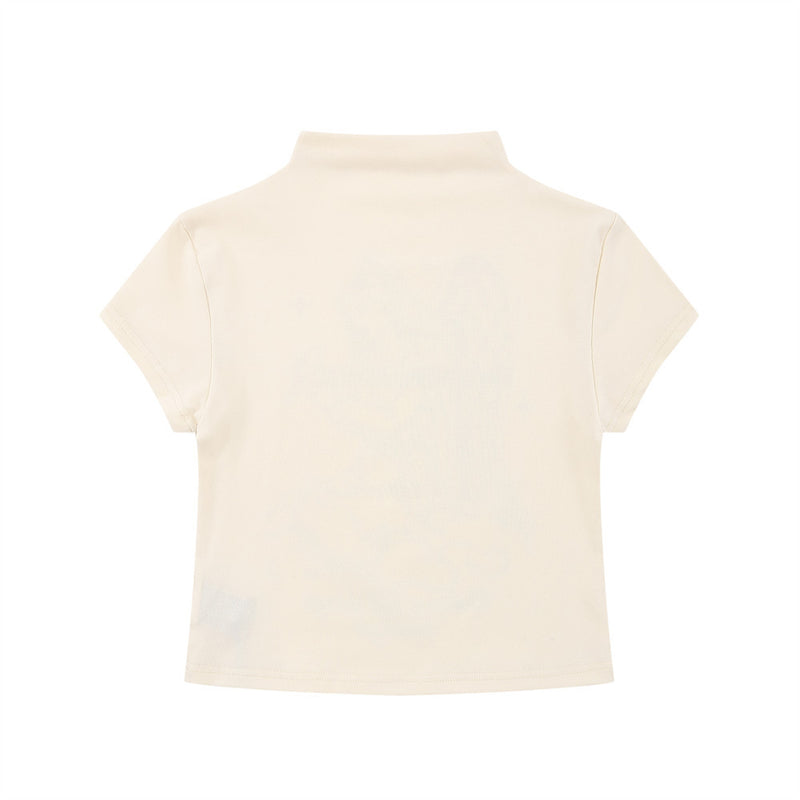 Women T-shirt Printed Short-Sleeved T-shirt Women's Summer