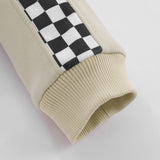 Men Cotton Padded Jacket Coat Racing Suit Cotton-Padded Coat Men's Fall Winter Coat Towel Embroidery Letters