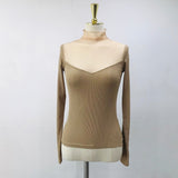 Women Long Sleeve Shirt Autumn Slim Fit