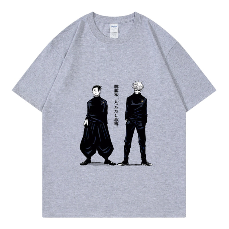 Summer New Anime Jujutsu Kaisen Satoru Gojo Pattern Printed