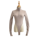 Women T-Shirt Tight Bottoming Long Sleeve T-shirt Top for Women Spring and Autumn