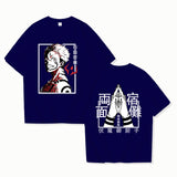 Hot Anime Ryomen Sukuna Print T-shirt Summer Fashion T Shirt