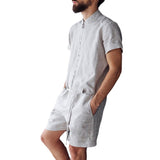 Men Co-Ords Suit Men's T-shirt Cargo Shorts Casual