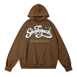 Unisex Vintage Hoodie Embroidered Hooded Sweater Men's Autumn