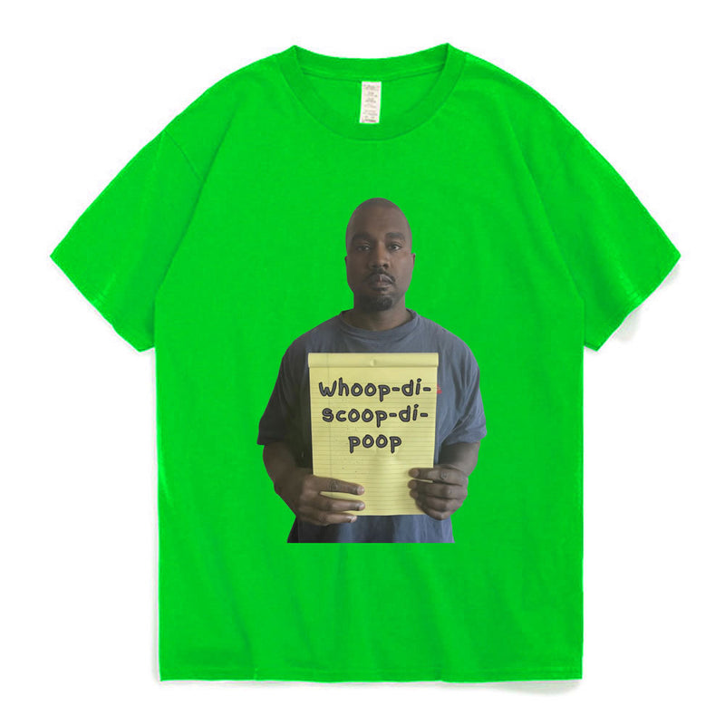 Rapper Kanye West Graphic T Shirt Men Women's 90s Vintag