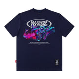 Men T Shirt Vintage Print Short Sleeves T-shirt Men and Women Ins Casual