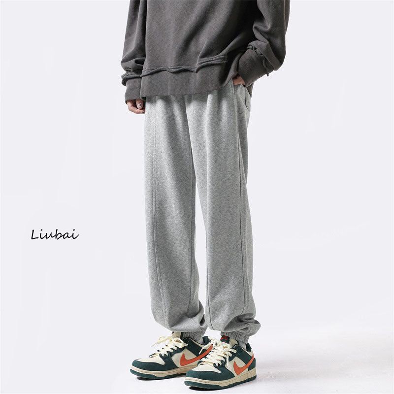 Men Sweatpants Sweatpants Men's Summer Loose Casual Trousers Korean Style Handsome