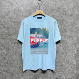 Purple Brand T Shirt Short Sleeve T-shirt Blouse