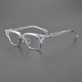 CHH Chrome Hearts Glasses Versatile Pure Titanium Box Retro Myopia Anti-Blue Light Glasses Frame