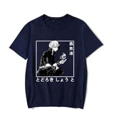 Hot Anime Todoroki Shoto Print Short Sleeve T Shirts
