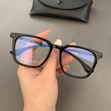 CHH Chrome Hearts Glasses pure titanium ultra-light business retro square versatile myopia frame