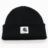 Carhartt Hat Cloth Sticker Knitted Hat Thermal Hat