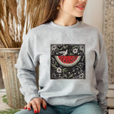 2024Vintage Watermelon Sweatshirt Aesthetic Boho Shirt