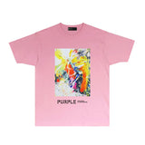 Purple Brand T Shirt Short Sleeve T-shirt Blouse