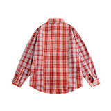 Unisex Jacket Autumn New Stitching Plate Shirt