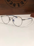 CHH Chrome Hearts Glasses Simple and stylish ultra-light titanium round frame glasses