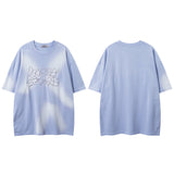Men T Shirt Hiphip Street Style Short Sleeve T-shirt Men and Women Couple