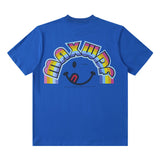 Men T Shirt Loose Men's and Women's Couple's Short-Sleeved T-shirt