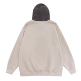 Men Hoodie Five-Pointed Star Embroidered Hoodie