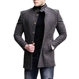 Men Suits Vests Fall Winter Men Jacket Coat Leisure Suit