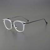 CHH Chrome Hearts Glasses Retro Glasses Frame Pure Titanium Ultra Light Square Frame Glasses