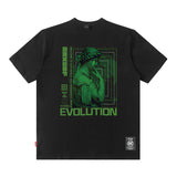 Men T Shirt Printed Short-Sleeved T-shirt Boys Casual Loose