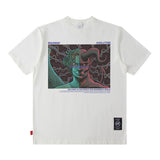 Men T Shirt Men's Short-Sleeved T-shirt American Style Hip Hop Loose