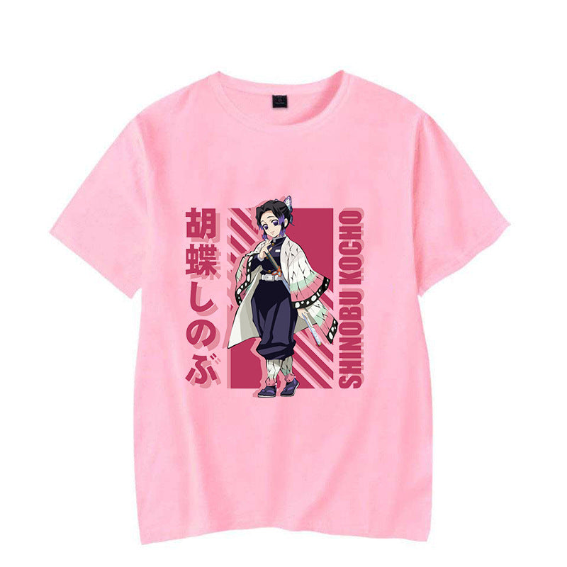 Anime Kochou Shinobu Printed T Shirts